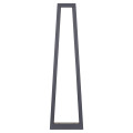 Bookat, borne extérieure, anthracite, led, 15w, 3000/4000k, ip65, interrupteur cct