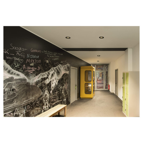 Numinos, encastré de plafond intérieur, 55°, noir, led, 3000k