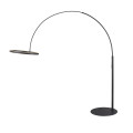 One bow, lampadaires, noir, 20 w, 1200/1200 lm 2700/3000 k cri 90 140 °