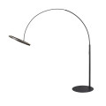 One bow, lampadaires, noir, 20 w, 1200/1200 lm 2700/3000 k cri 90 140 °