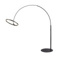 One bow, lampadaires, noir, 20 w, 1200/1200 lm 2700/3000 k cri 90 140 °