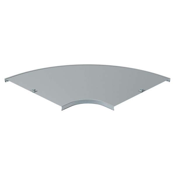 Couvercle pour coude 90 degrés pour chemins de câbles tôle p31 m/f - largeur 400mm - finition gs