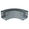 Coude 90 degrés avec fond plein pour chemins de câbles tôle p31 m/f - hauteur 100mm et largeur 100mm - finition gc