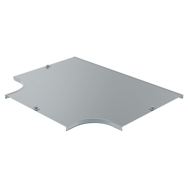 Couvercle pour té pour chemins de câbles tôle p31 m/f - largeur 600mm - finition gc