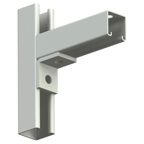 Equerre 2 trous in316l