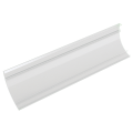 Couvercle pt galbe kaleis pvc blanc 1,4m