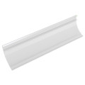 Couvercle pt galbe kaleis pvc blanc 0,9m