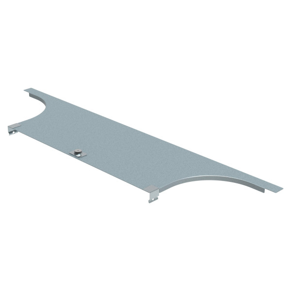 Couvercle pour dérivation pour chemins de câbles tôle p31 m/f - largeur 500mm - finition gs