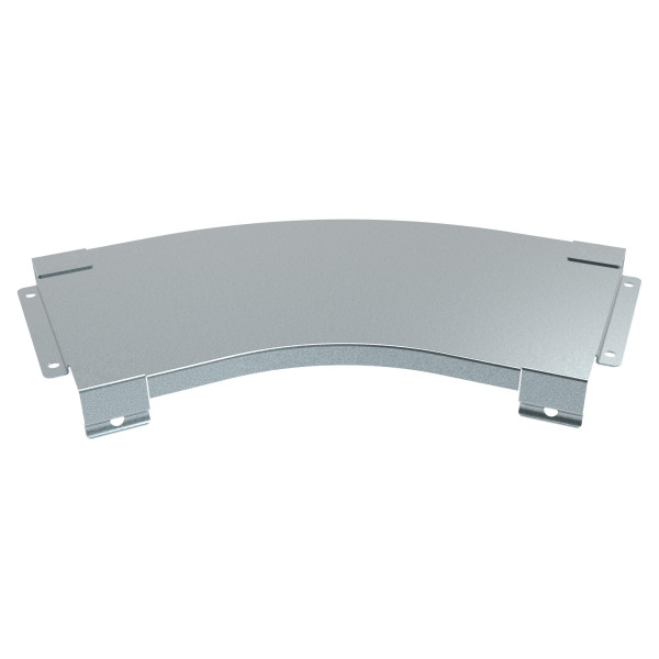 Couvercle pour coude 45 degrés pour chemins de câbles tôle p31 m/f - largeur 100mm - finition gs