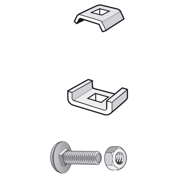Visserie Legrand KITASSTR composé de CE30+CE25+BTRCC 6x20 pour chemin Cablofil GS - Sac de 50