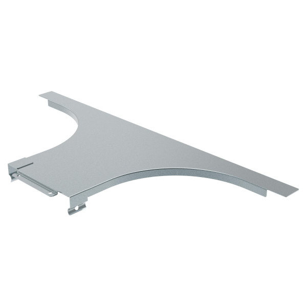 Couvercle pour dérivation pour chemins de câbles tôle p31 m/f - largeur 75mm - finition gs