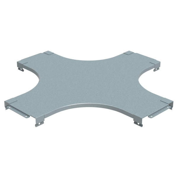 Couvercle pour croix pour chemins de câbles tôle p31 m/f - largeur 150mm - finition gs