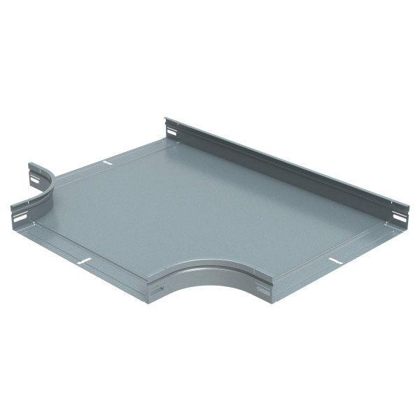 Té avec fond plein pour chemins de câbles tôle p31 m/f - hauteur 50mm et largeur 400mm - finition gc