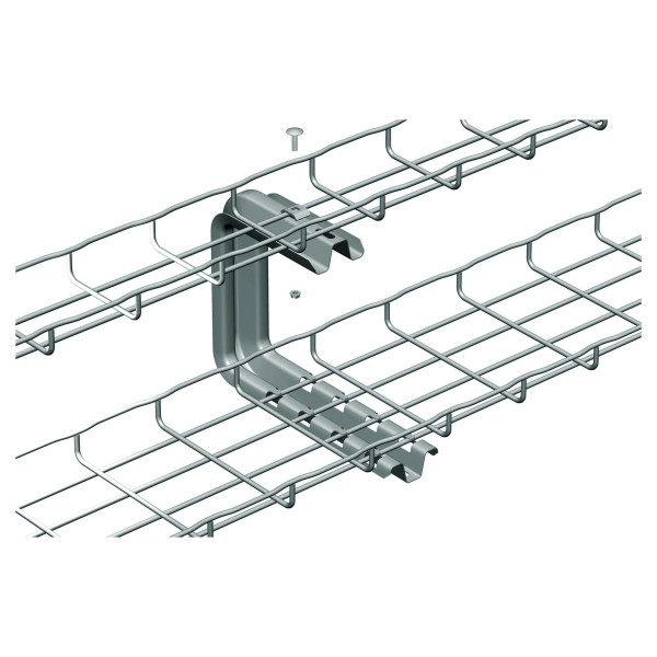 Console sans vis Legrand CSNC300 pour chemin de câble Cablofil fixation murale et plafond GC 