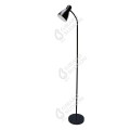 Girard sudron elara - lampadaire avec intérupteur à pied Ø230x1630 e27 60w max 120° noir