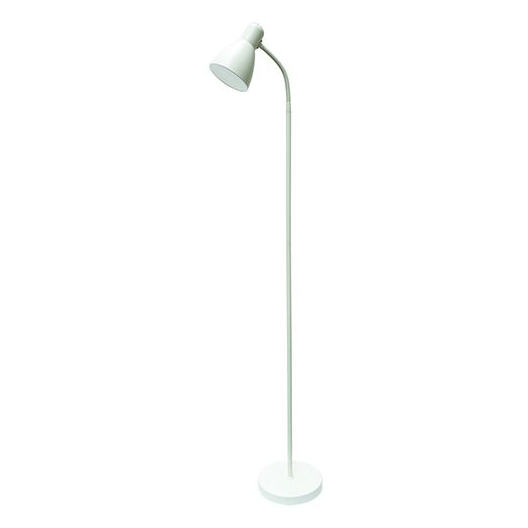 Girard sudron elara - lampadaire avec intérupteur à pied Ø230x1630 e27 60w max 120° blanc