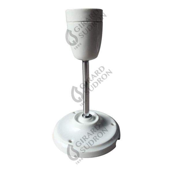 Girard sudron suspension rigide douille e27 ceram bl