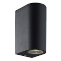 Girard sudron capella - applique murale vers le haut et le bas 68x93x150 gu10 2x11w max noir