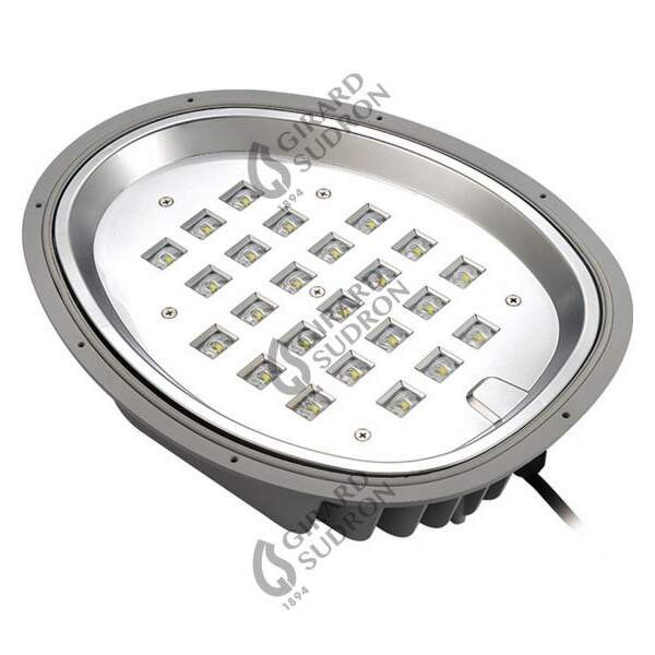 Girard sudron sponde - module led 328x260x56 40w 3000k 4484lm 85x135° argent