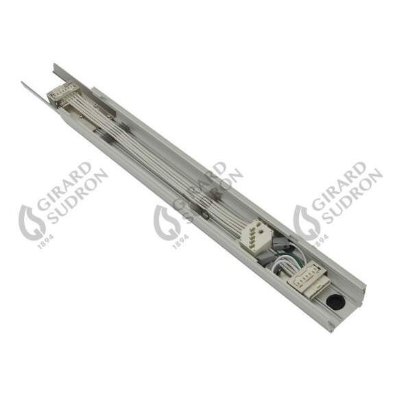 Tline  rail vide long.1450mm 7 câbles