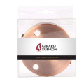 Girard sudron plafonnier acier cuivre trois sorties
