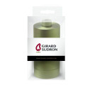 Girard sudron douille cylindre e27 acier antique métallisé 