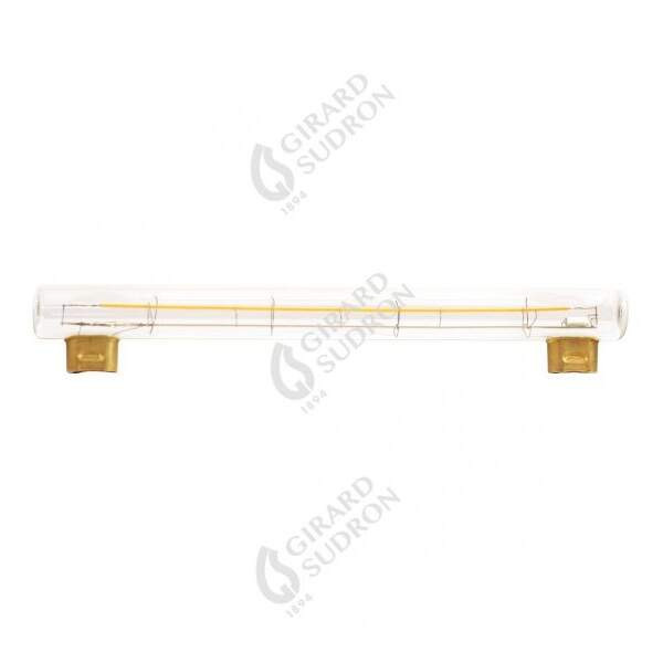 Girard sudron tube lateral led s14s 300mm filament led 8w 2200k ra90