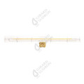 Girard sudron tube lateral led s14d 300mm filament led 8w 2200k ra90