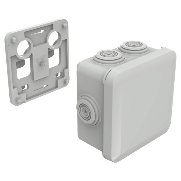 Kit boite plexo 80x80 + interface cdc tole