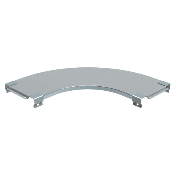 Couvercle pour coude 90 degrés pour chemins de câbles tôle p31 m/f - largeur 100mm - finition gs