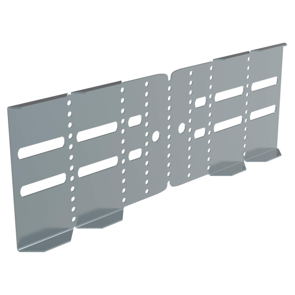 Éclisse dérivation universelle p31 edu pour chemins de câbles tôle p31 m/f - hauteur 102mm - finition gc