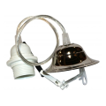 Monture tendance e27 cabl.transp 0,60m