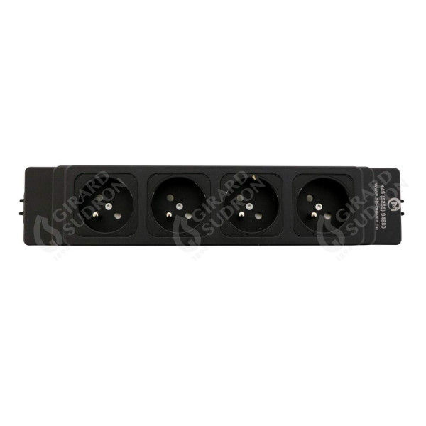 Girard sudron bloc multiprises 4 prises noir