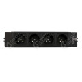 Girard sudron bloc multiprises 4 prises noir
