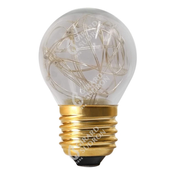 Girard sudron sphérique g45 led strip 1w e27 2700k cl.