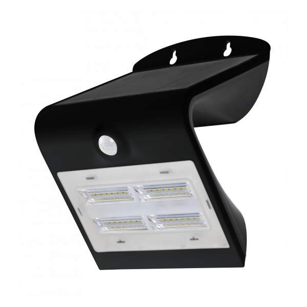 Proj sol noir pir 3,2w 400lm