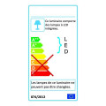 Girard sudron yonna - projecteur led ip 65 200x228.5x34.5 30w 3000k 2160lm 110° noir pir