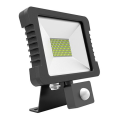 Girard sudron yonna - projecteur led ip 65 200x228.5x34.5 30w 4000k 2280lm 110° noir pir