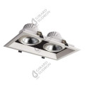Girard sudron jay - spots encastrés multiples led 351x200x107 enc.325x175 2x30w 4000k 5400lm 36° blanc