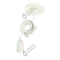 Girard sudron monture ceramique douille e27 blanche
