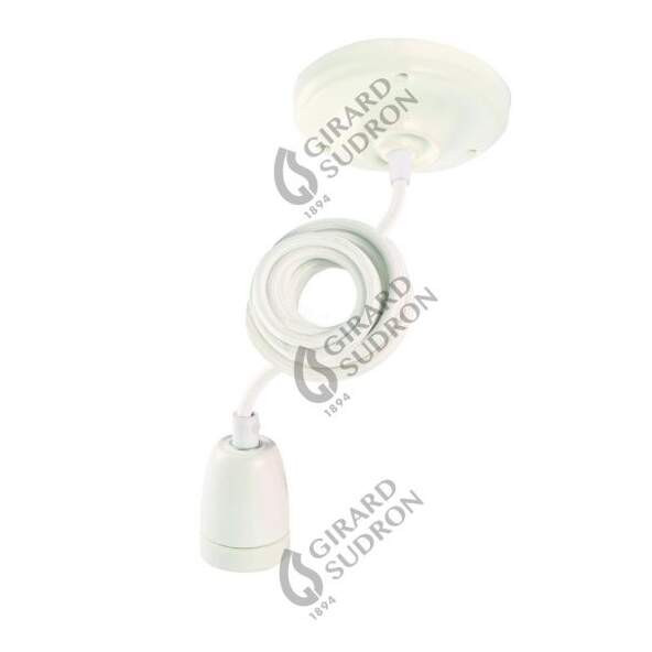 Girard sudron monture ceramique douille e27 blanche