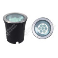 Girard sudron kastra - encastré de sol led ip67 Ø250 x 267 enc.Ø245mm 35w 4000k 2000lm 33° argent
