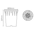 Girard sudron kastra - encastré de sol led ip67 Ø250 x 267 enc.Ø245mm 35w 4000k 2000lm 33° argent