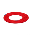 Girard sudron câble textile double isolation  rouge  (2m)