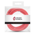 Girard sudron câble textile double isolation  rouge  (2m)