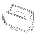 Girard sudron douille lineaire s14d  coiffe métal chromé