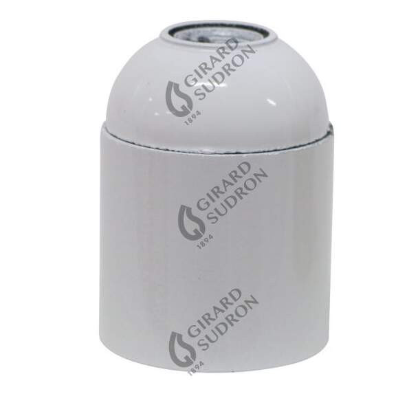 Douille Lisse Blanche Montée E27 Girard Sudron