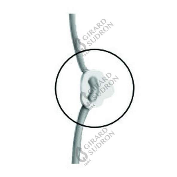 Girard sudron arret de cable nylon incolore