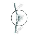Girard sudron arret de cable nylon incolore