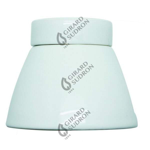 Girard sudron applique porcelaine e27 conique blanc